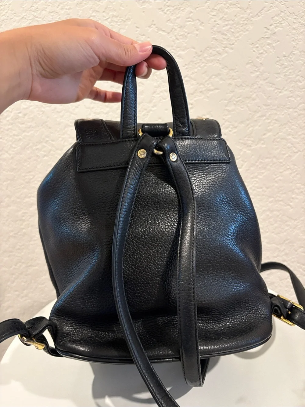 MCM Studded Mini Backpack made in Germany